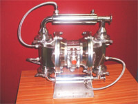 Blagdon Hygienic B25 Luchtgedrevenmembraanpomp met steam jacket